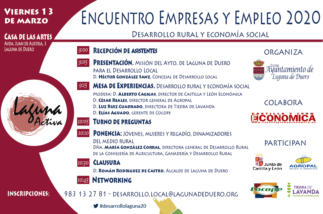 Cartel Encuentro de Empresas