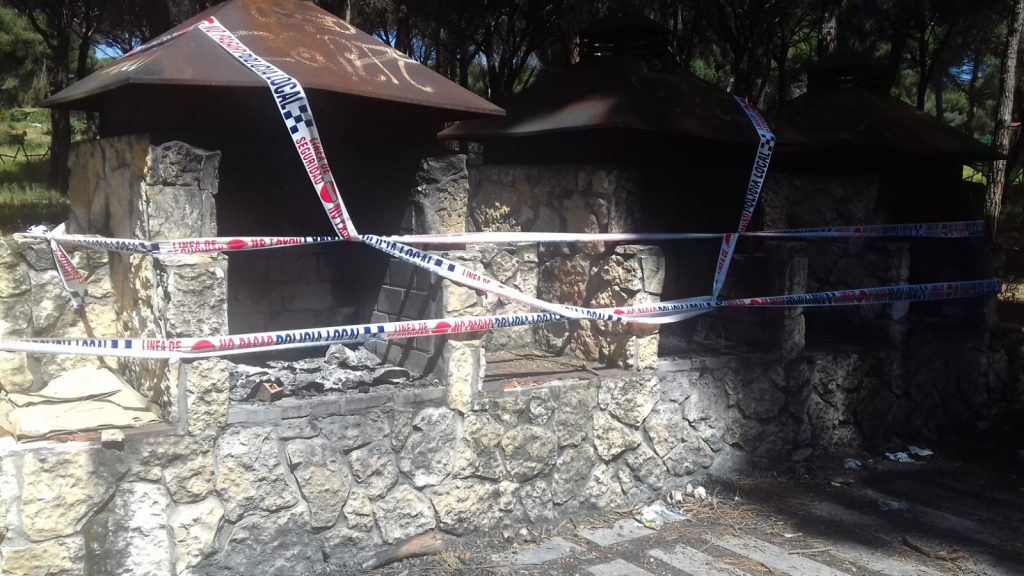 Barbacoa precintada