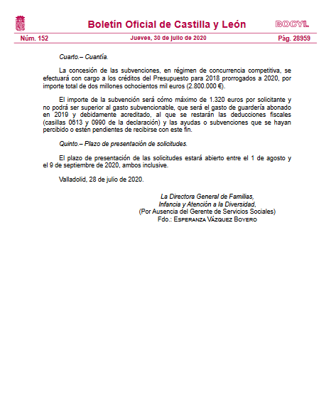 Subvenciones 