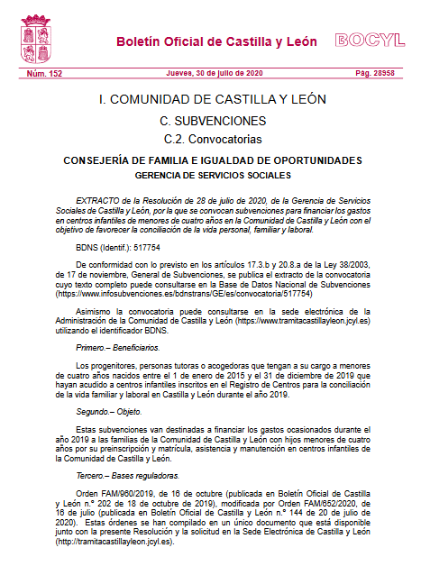 Subvenciones