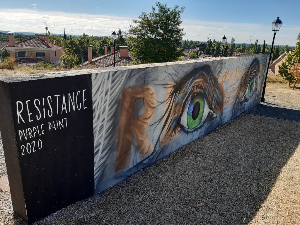 Mural del autor Alejandro Varela